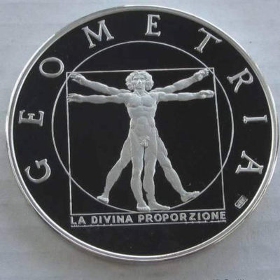 【随心拍&GetCoins】现代金银币拍卖第三十七期 意大利“达芬奇”纪念铜章+镀银章两枚