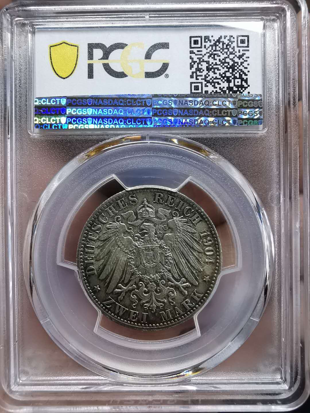 凡希社世界钱币微拍第一百期 1904不来梅2马克PCGS-MS65