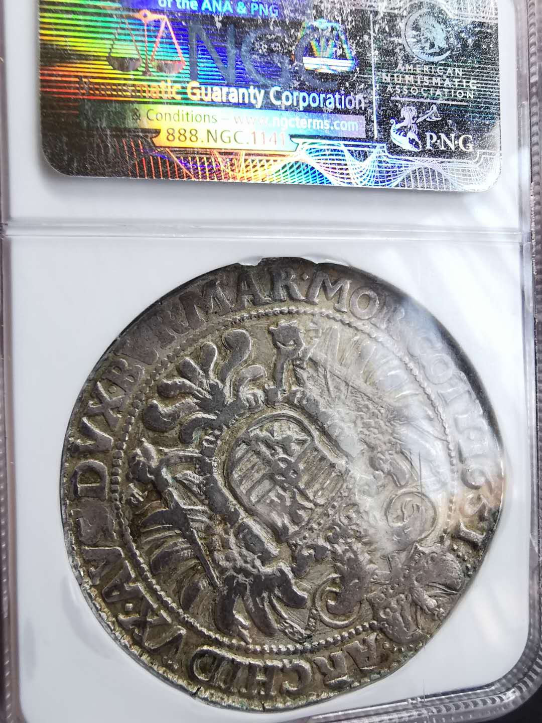 凡希社世界钱币微拍第一百期 1651匈牙利费迪南德三世泰勒NGC-XFD