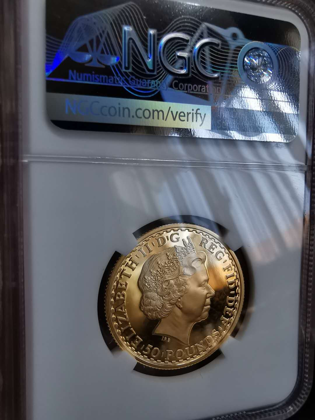 凡希社世界钱币微拍第一百期 2008英国不列颠尼亚半盎司金币NGC-PF69UC