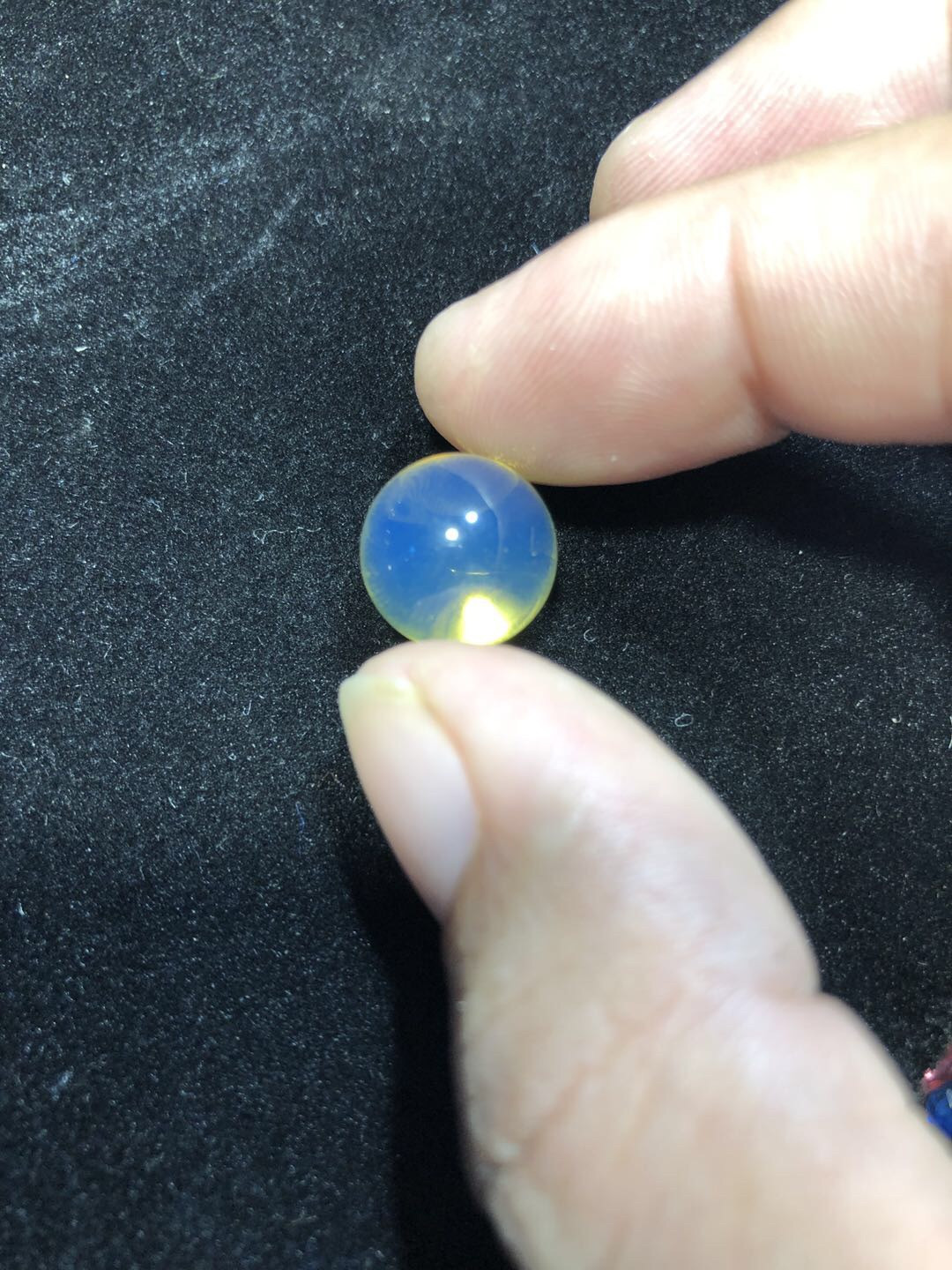 多米尼加琥珀专场 多米尼加蓝珀圆珠