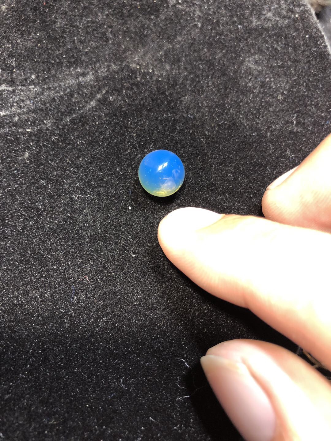 多米尼加琥珀专场 多米尼加蓝珀圆珠