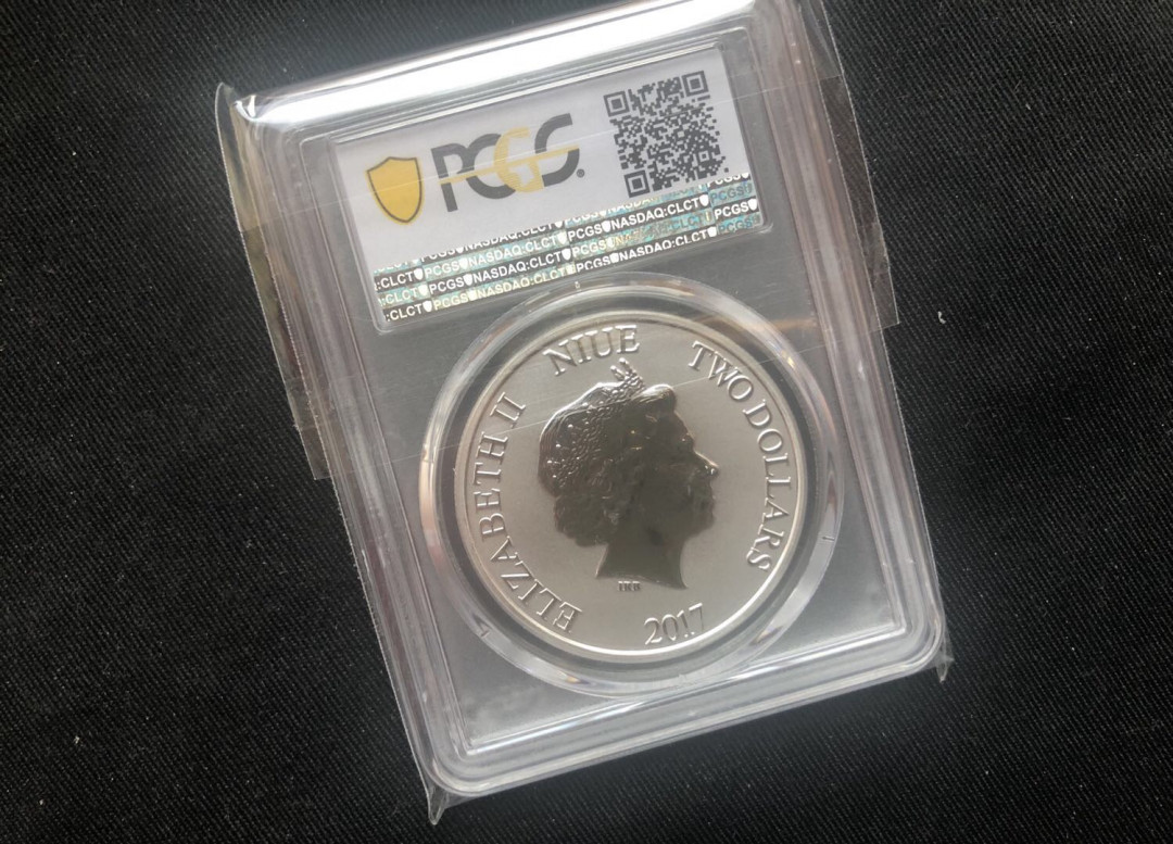 【随心拍&GetCoins】现代金银币拍卖第三十八期 【纽埃】2017年米老鼠银币pcgs69