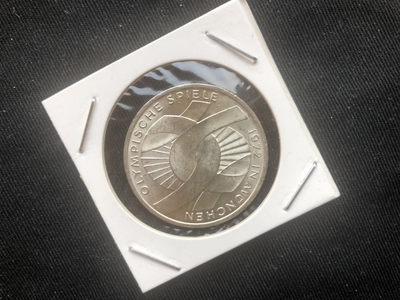 【随心拍&GetCoins】现代金银币拍卖第三十八期 - 【德国】1972年德国10马克银币
