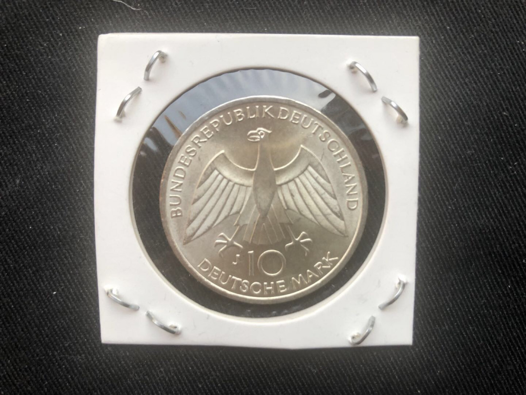 【随心拍&GetCoins】现代金银币拍卖第三十八期 【德国】1972年德国10马克银币