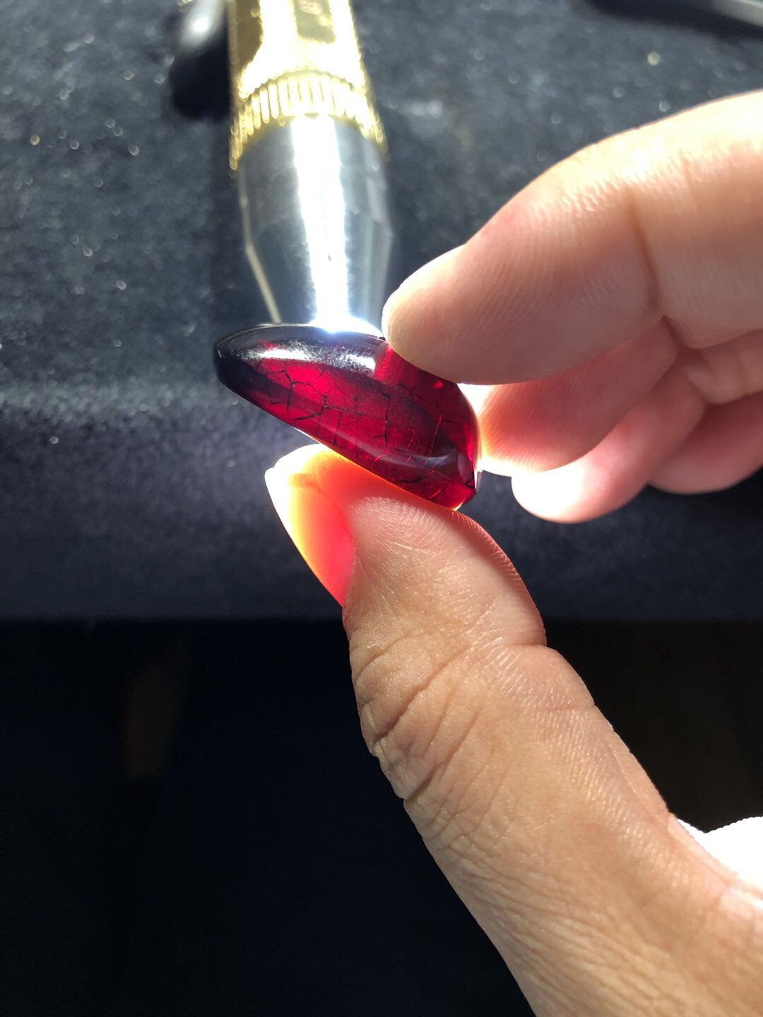 多米尼加琥珀、缅甸天然琥珀拼拍专场 缅甸天然鸽血红琥珀原石