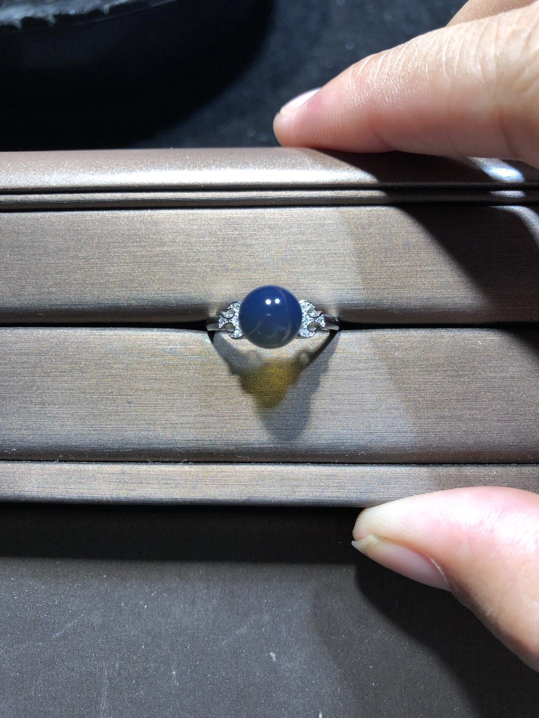 多米尼加琥珀、缅甸天然琥珀拼拍专场 缅甸天然琥珀戒指