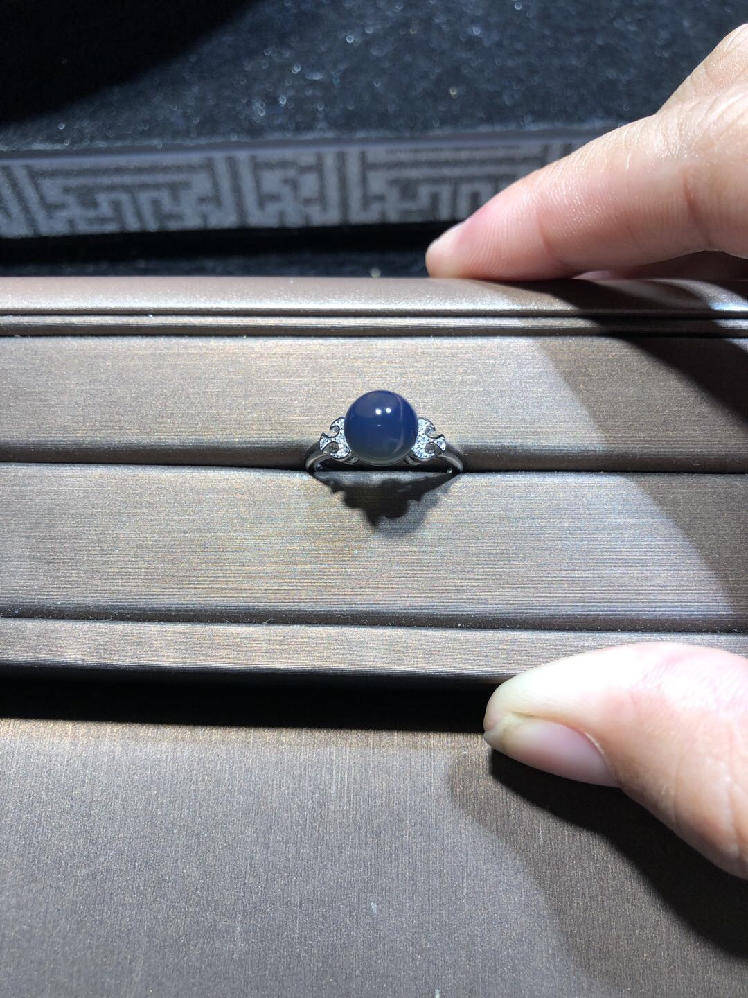 多米尼加琥珀、缅甸天然琥珀拼拍专场 缅甸天然琥珀戒指