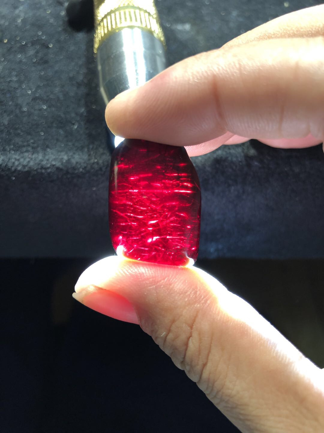 多米尼加琥珀、缅甸天然琥珀拼拍专场 缅甸天然鸽血红琥珀原石