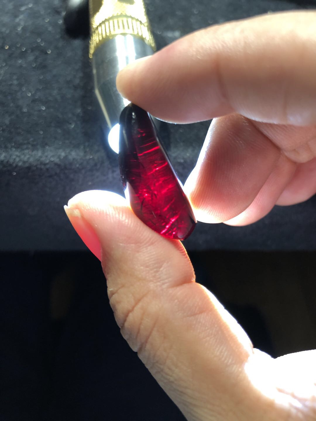 多米尼加琥珀、缅甸天然琥珀拼拍专场 缅甸天然鸽血红琥珀原石