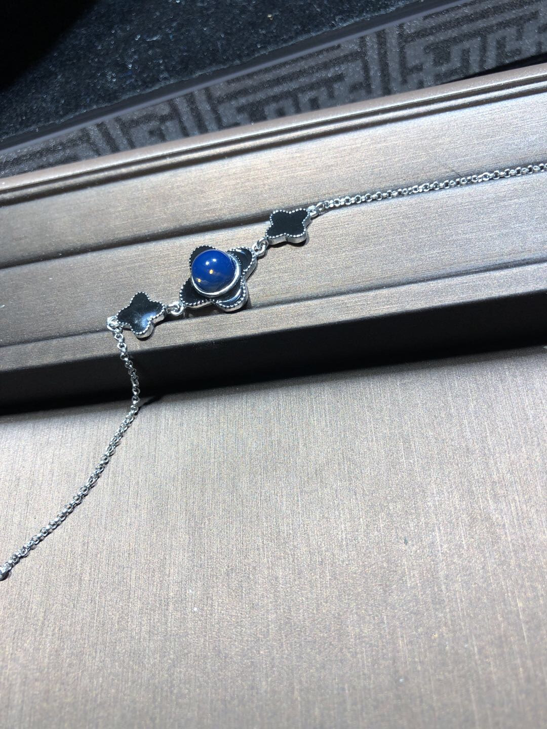 多米尼加琥珀、缅甸天然琥珀拼拍专场 多米尼加蓝珀手链