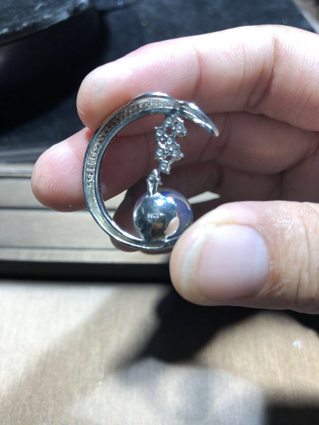 多米尼加琥珀、缅甸天然琥珀拼拍专场 多米尼加蓝珀吊坠