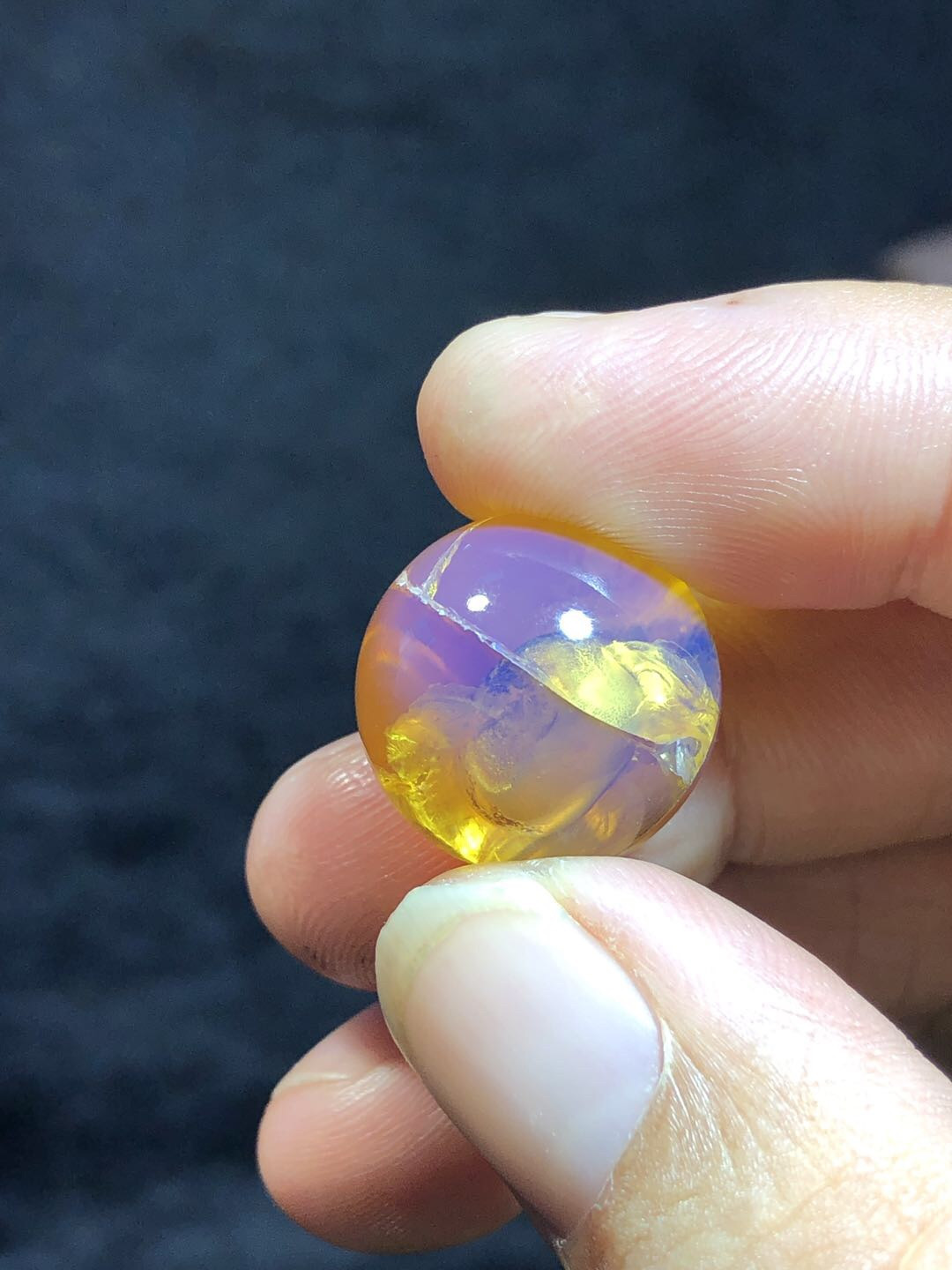 缅甸精品琥珀专场 收藏级缅甸天然琥珀圆珠（内含🥚圆形包裹体）