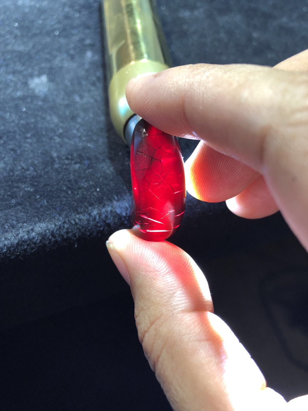 缅甸精品琥珀专场 缅甸天然酒红色血珀原石