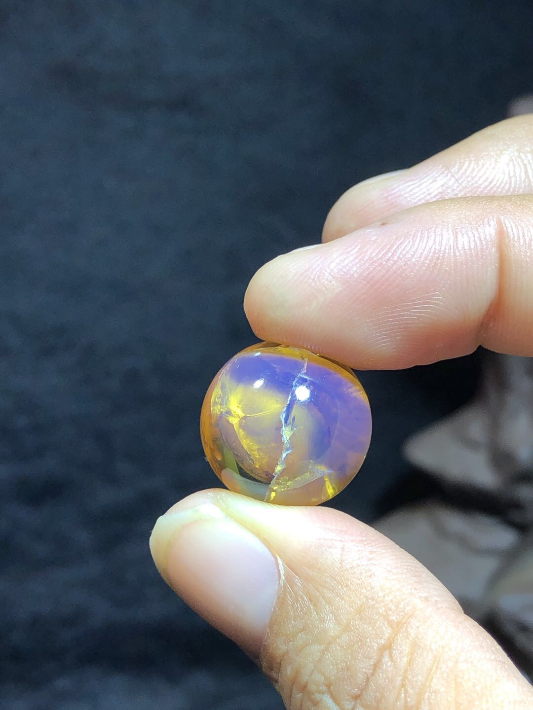 缅甸精品琥珀专场 收藏级缅甸天然琥珀圆珠（内含🥚圆形包裹体）