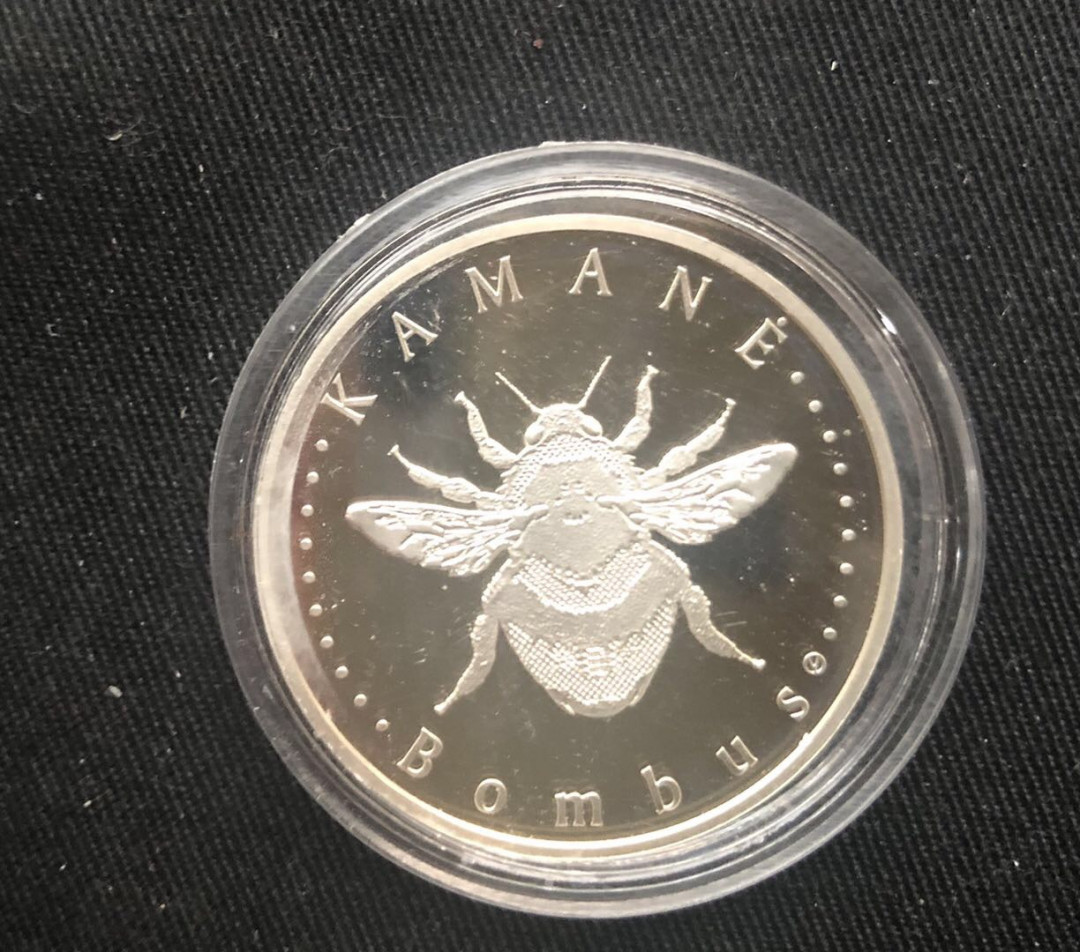 【币观天下】第九十期钱币拍卖 【立陶宛】2008年黄蜂银币