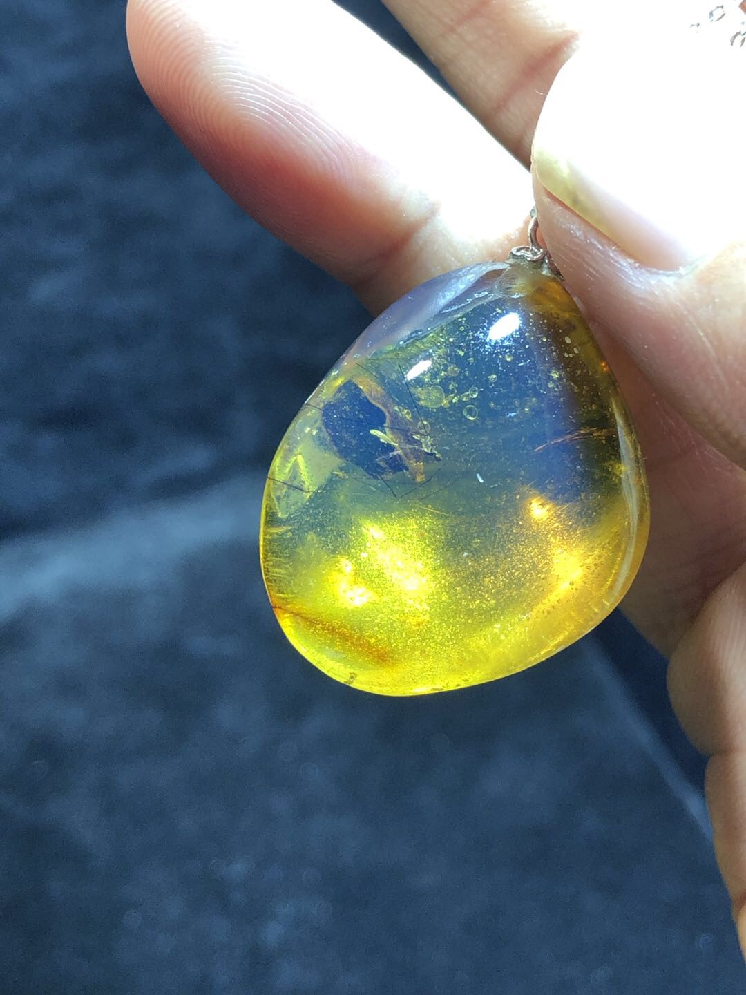 多米尼加蓝珀专场 多米尼加虫珀植物珀