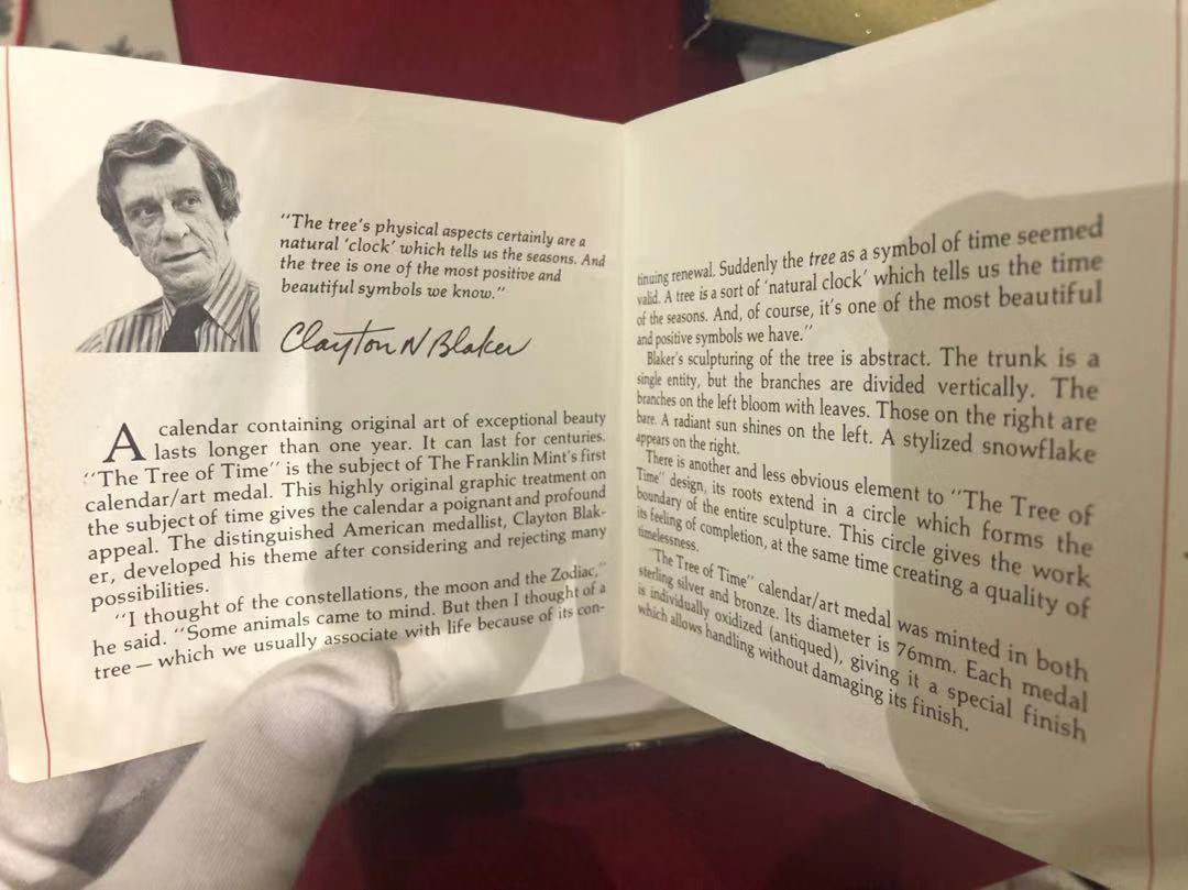 喜迎2019北京国际钱币博览会，法国艺术麦朵尔拍卖 1973生命之树