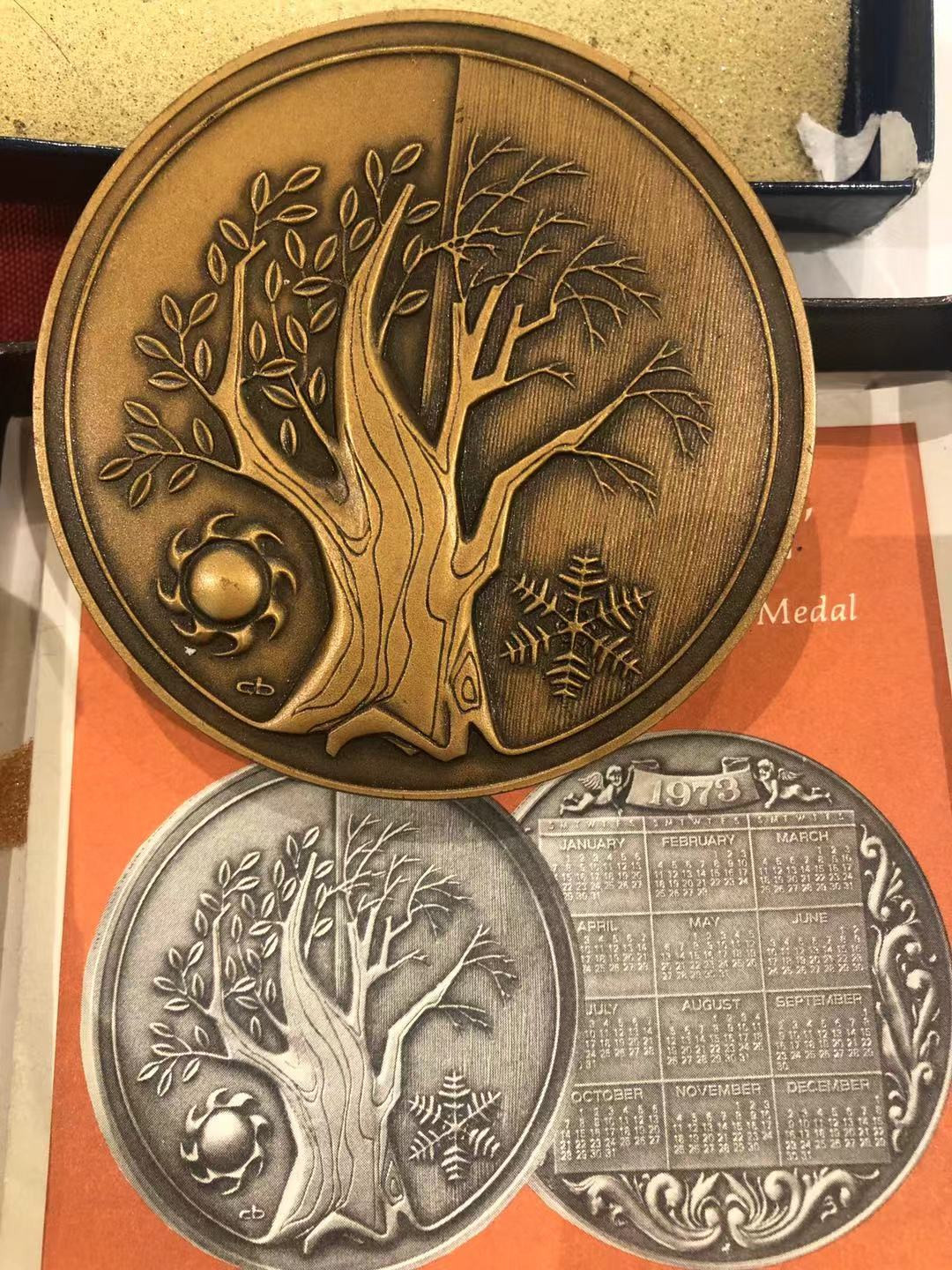 喜迎2019北京国际钱币博览会，法国艺术麦朵尔拍卖 1973生命之树