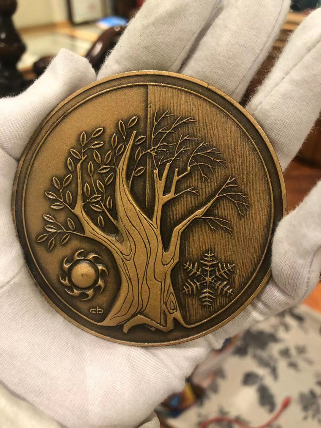 喜迎2019北京国际钱币博览会，法国艺术麦朵尔拍卖 1973生命之树