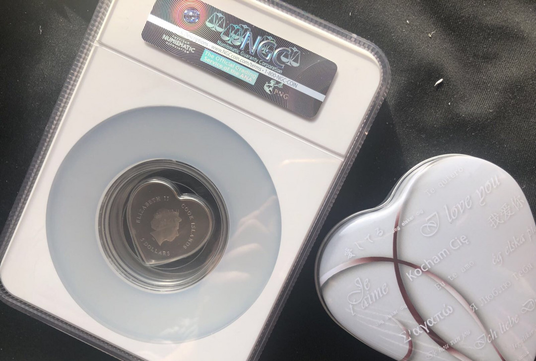 【币观天下】第九十一期钱币拍卖-北京国际钱币展专场 【库克】2019库克情人节【ngc69】