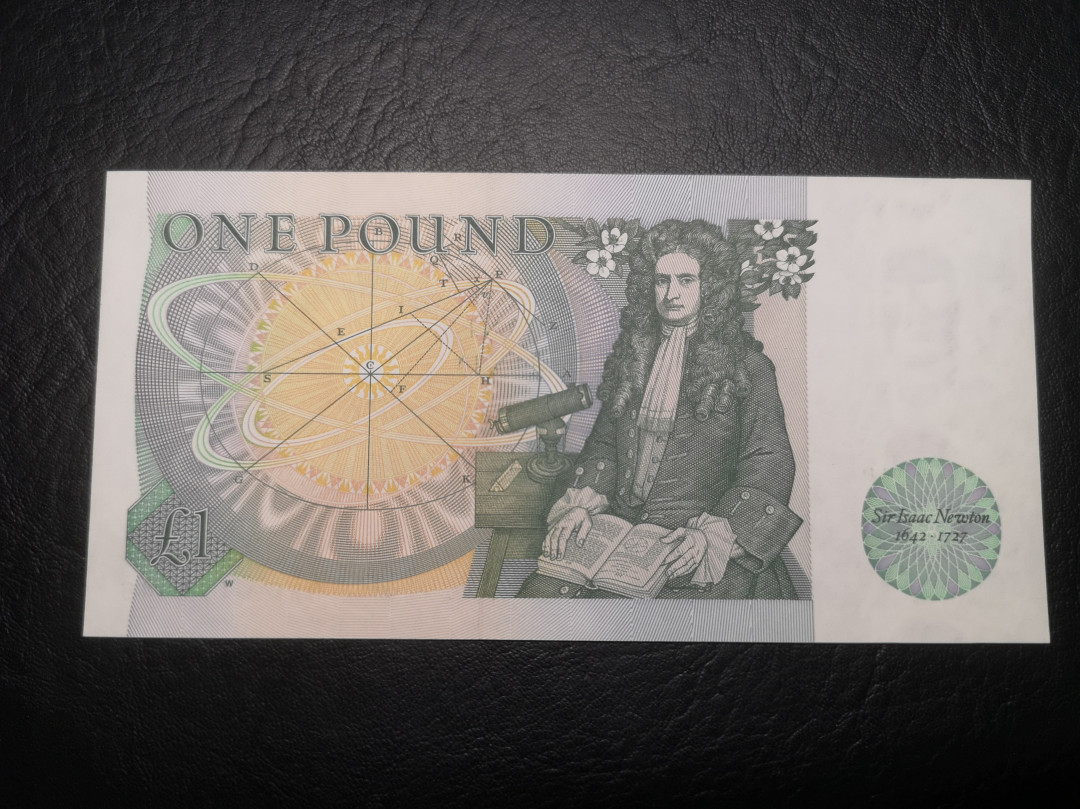 《外钞收藏家》第七十二期拍卖 英国D序列1镑 全新unc