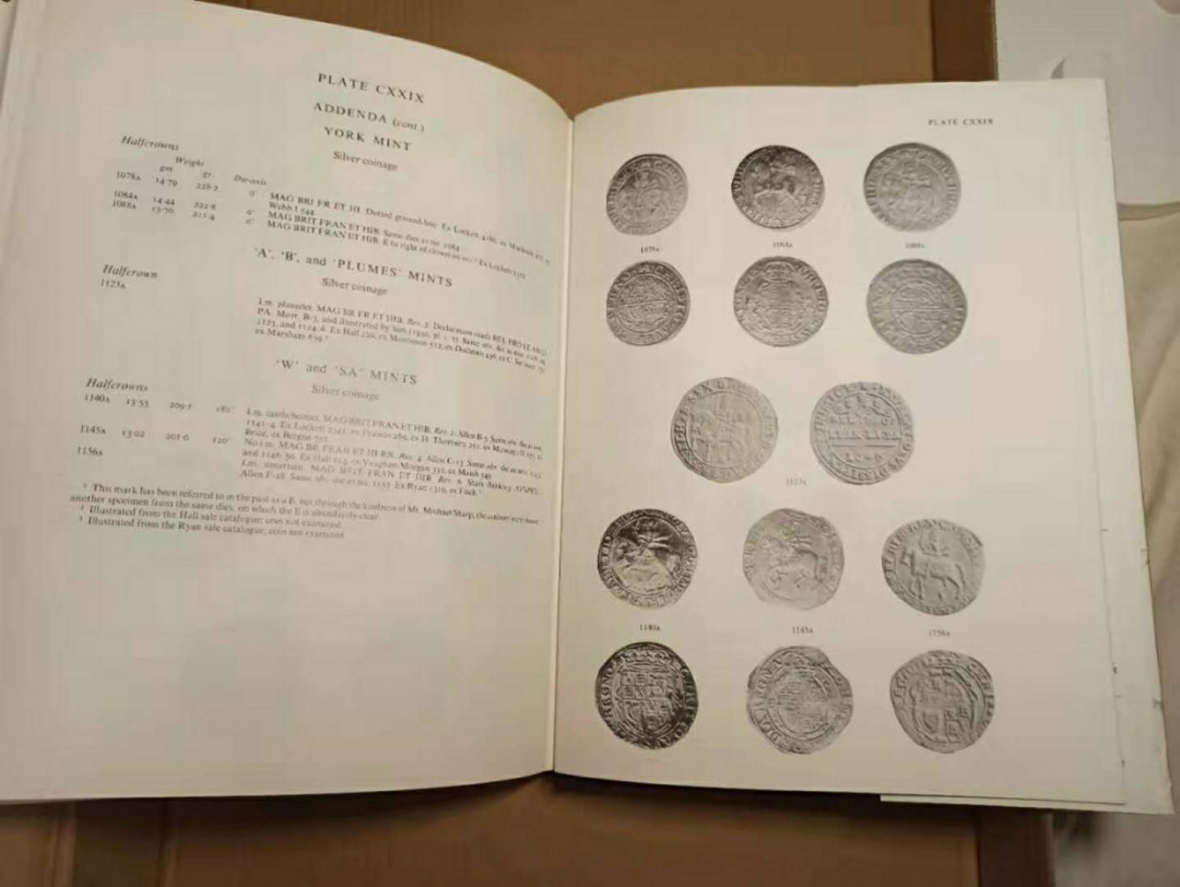 【德藏】世界币章目录书籍专场拍卖 查尔斯一世硬币目录