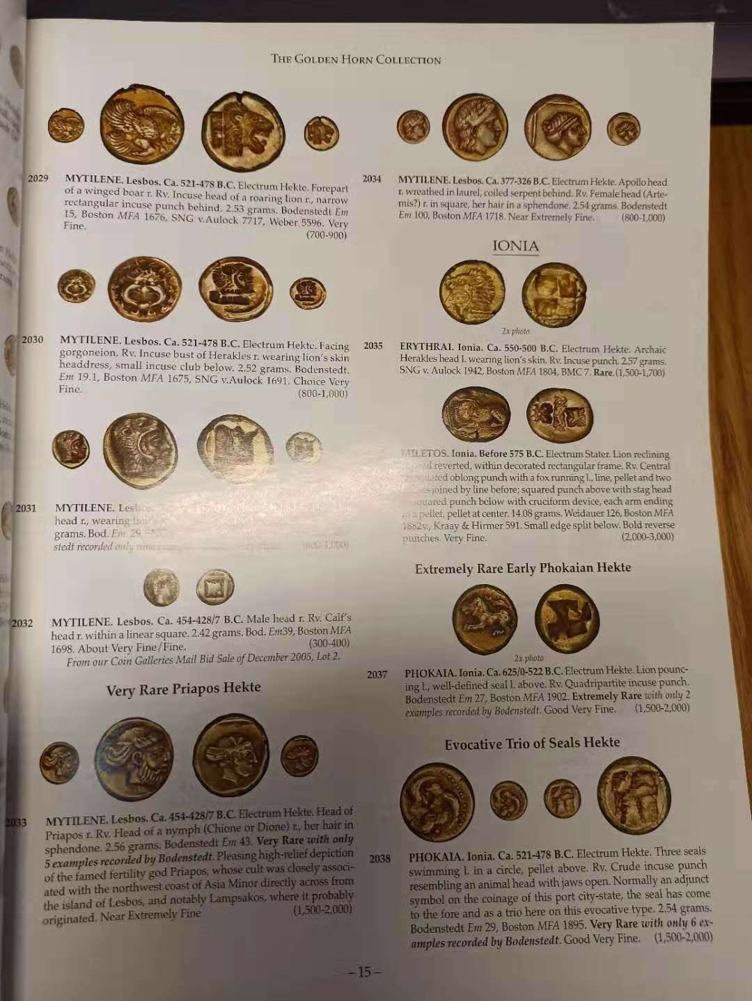 【德藏】世界币章目录书籍专场拍卖 Stacks Golden Horn Collection拍卖图录