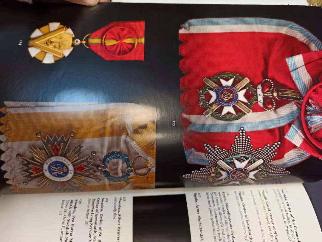 【德藏】世界币章目录书籍专场拍卖 勋章奖章拍卖往期图录一本