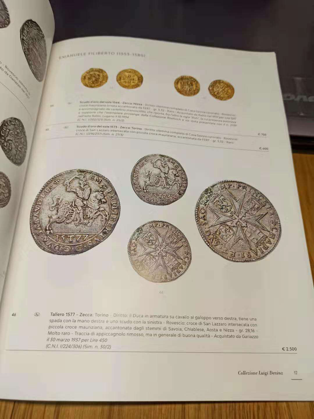 【德藏】世界币章目录书籍专场拍卖 意大利拍卖往期图录一本