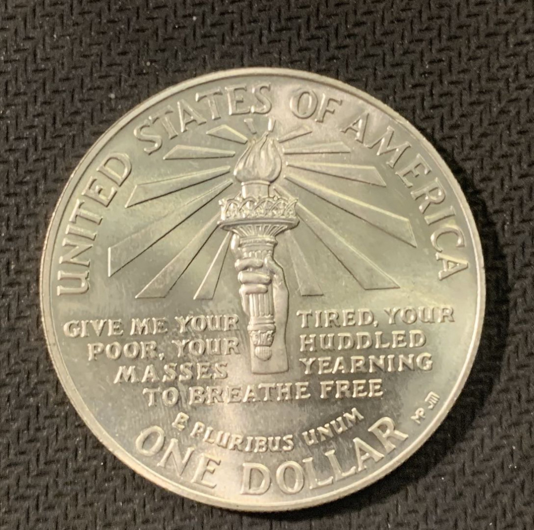 紫瑗钱币—微拍第二期 CICE特别场 外国现代银币 美国 1986年 奥运会 1美元 银币 26.73克 0.925银