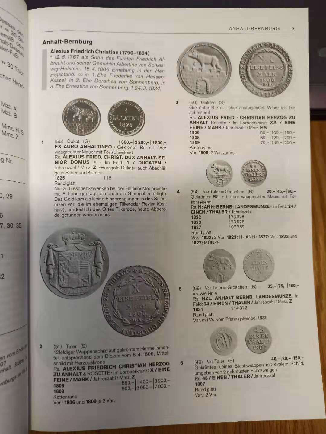 【德藏】世界币章目录书籍专场拍卖 德国巴滕贝格大目录