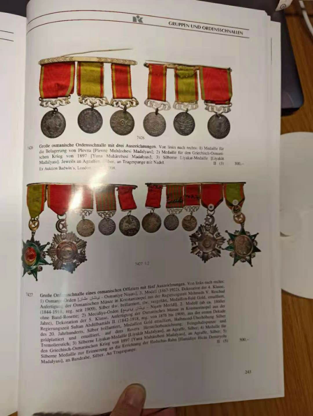 【德藏】世界币章目录书籍专场拍卖 昆克勋章拍卖往期图录一本