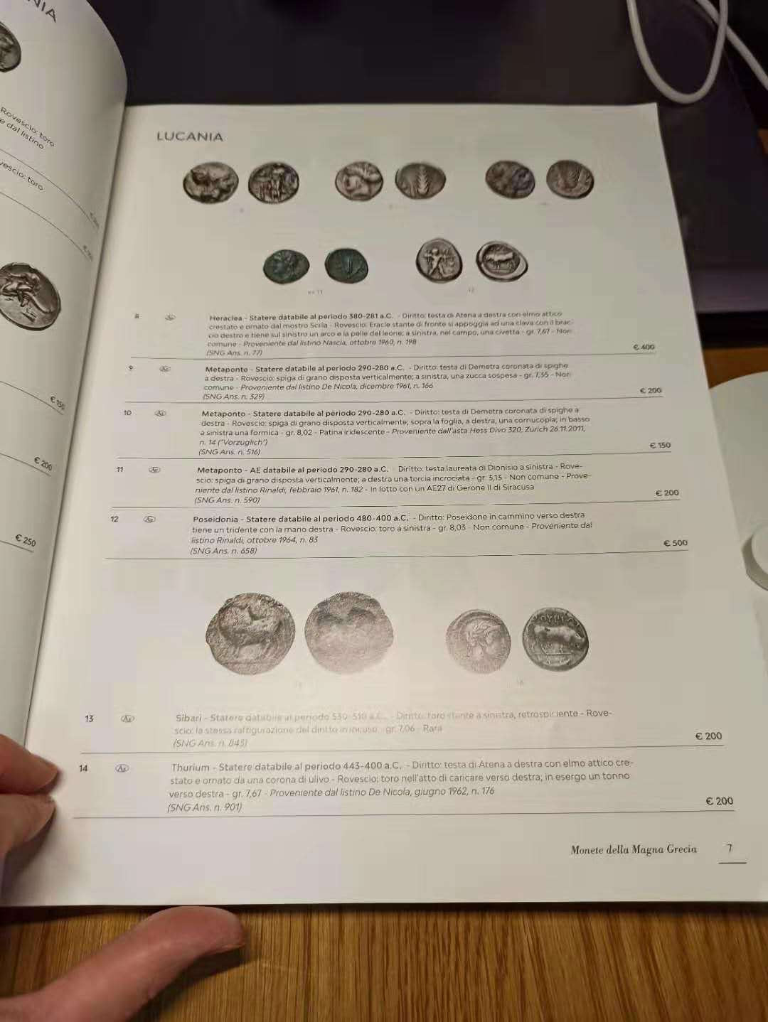 【德藏】世界币章目录书籍专场拍卖 意大利拍卖往期图录一本