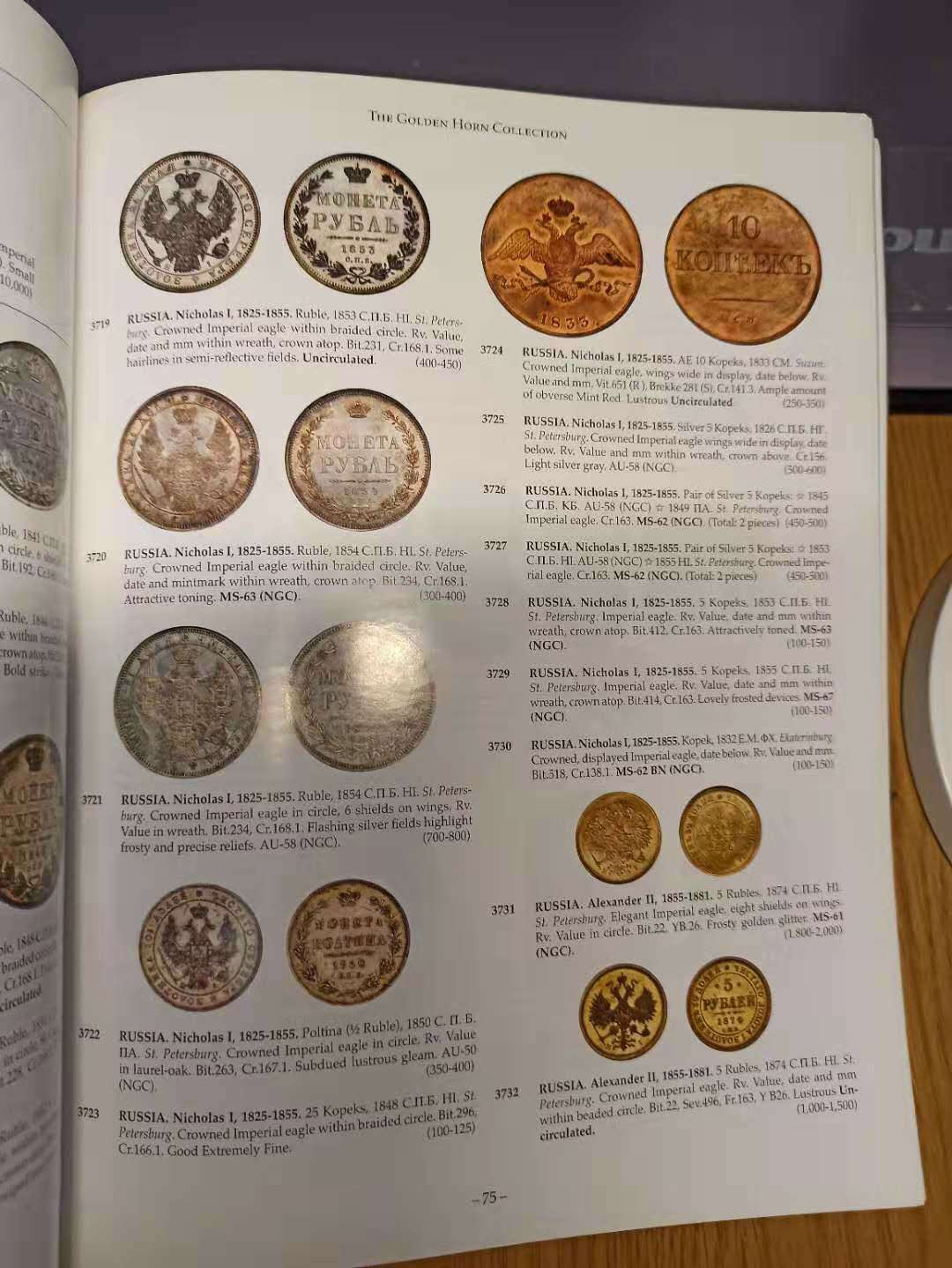 【德藏】世界币章目录书籍专场拍卖 Stacks Golden Horn Collection拍卖图录