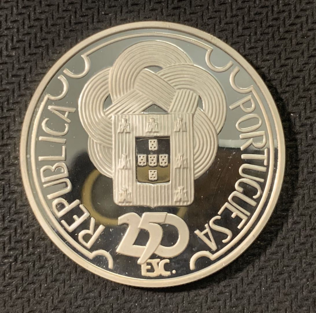 紫瑗钱币—微拍第二期 CICE特别场 外国现代银币 葡萄牙 1988年 汉城奥运会 跑步 250埃斯库多 28克 0.925银