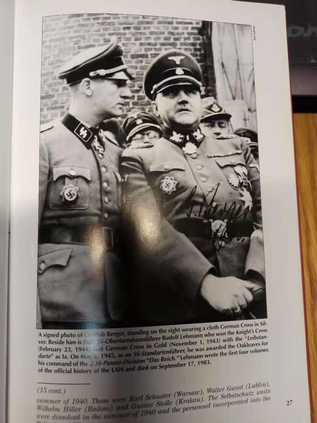 【德藏】世界币章目录书籍专场拍卖 大德意志勋章-党卫队和帝国警察获得者 