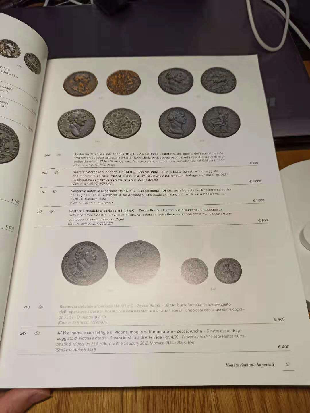 【德藏】世界币章目录书籍专场拍卖 意大利拍卖往期图录一本