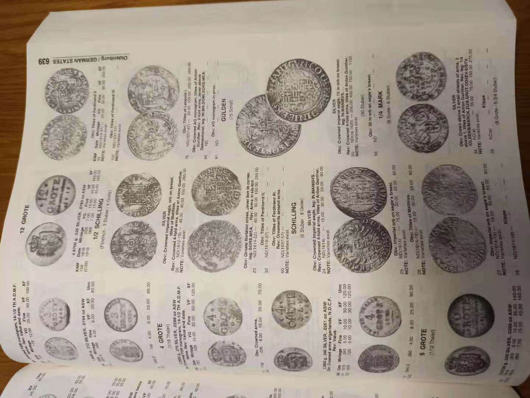 【德藏】世界币章目录书籍专场拍卖 克劳斯德国硬币目录