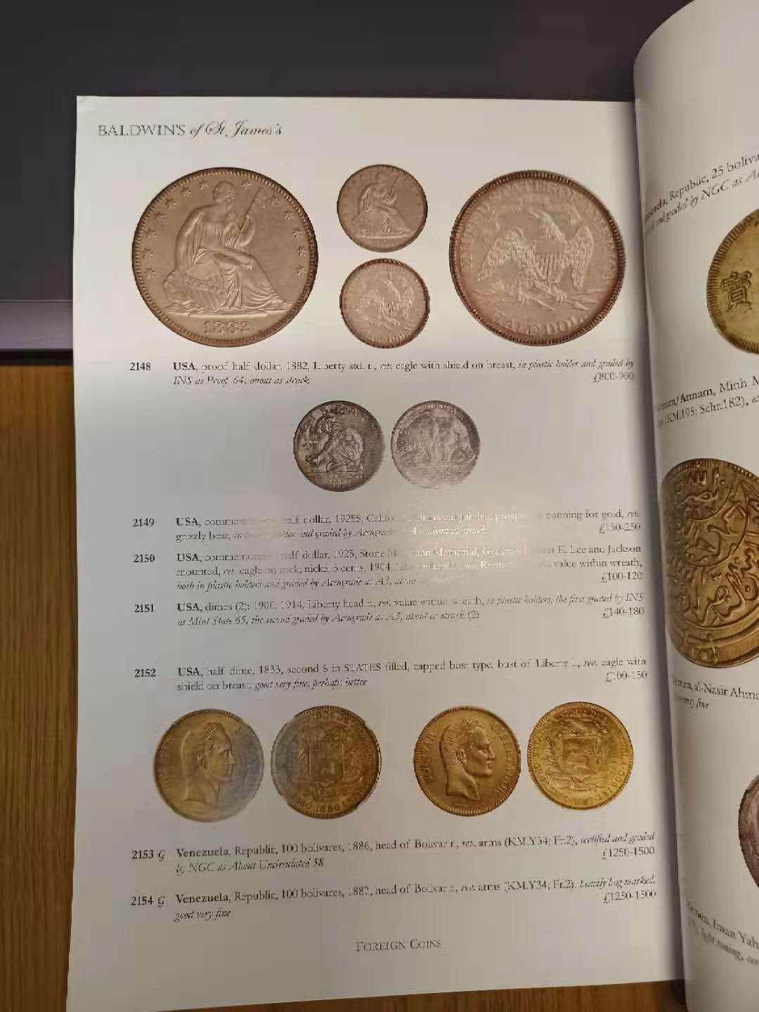 【德藏】世界币章目录书籍专场拍卖 Baldwin's往期拍卖图录一本