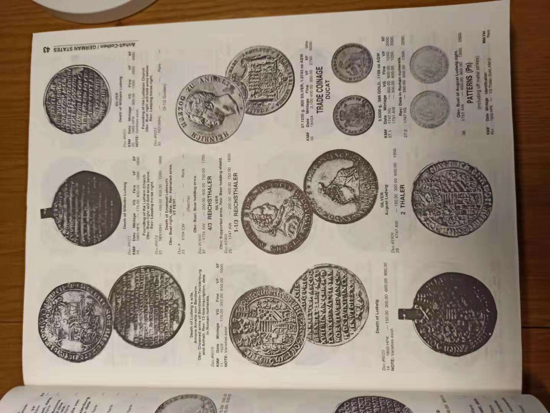 【德藏】世界币章目录书籍专场拍卖 克劳斯德国硬币目录