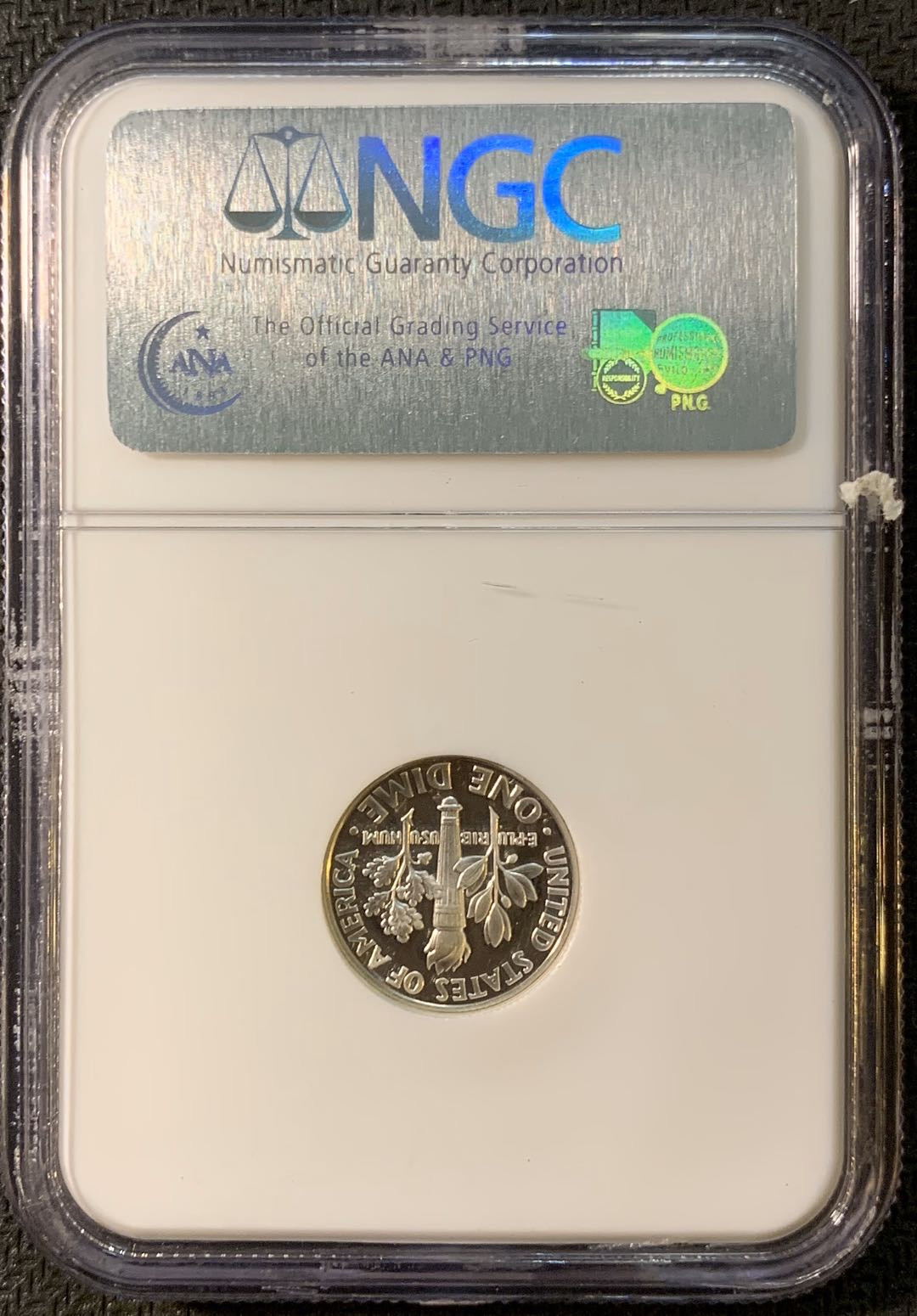 紫瑗钱币—微拍第三期  美国 1997年 10美分 罗斯福 银币 NGC PR69 UC