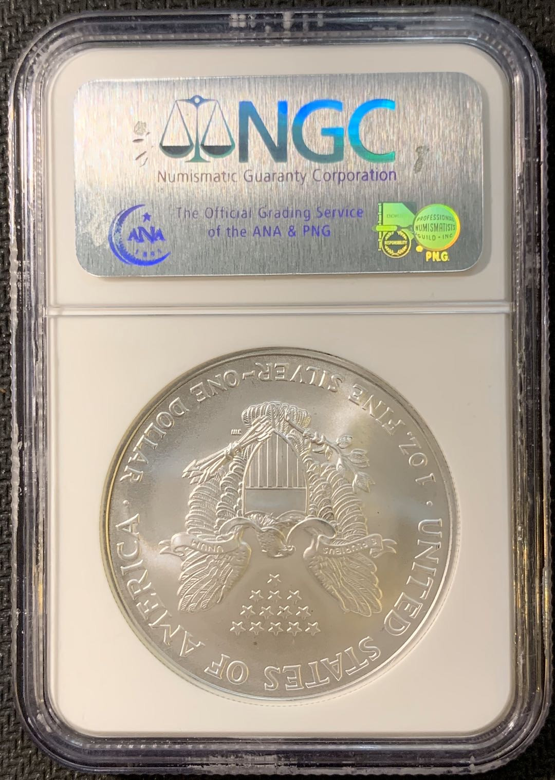 紫瑗钱币—微拍第三期  美国 2006年 行走投资银币 1美元 NGC MS69 首期红标