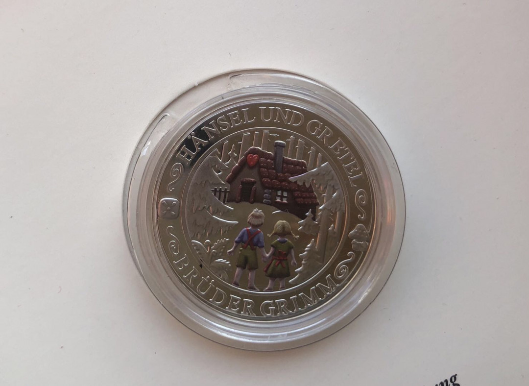 【随心&Getcoins】现代金银币拍卖四十一期 【德国】糖果屋镀银章+戳+邮票套装册秒杀