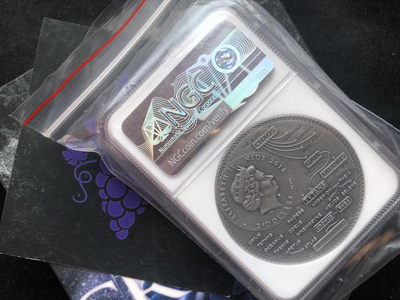 【随心&Getcoins】现代金银币拍卖四十一期 【高浮雕系列】纽埃农神系列第一枚【ngc70】