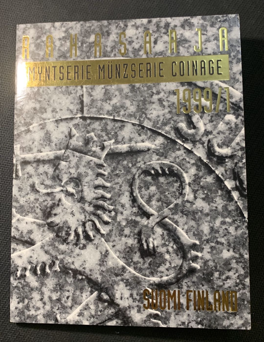 紫瑗钱币—微拍第五期  芬兰 1999年 第一种 5枚套 原厂卡装