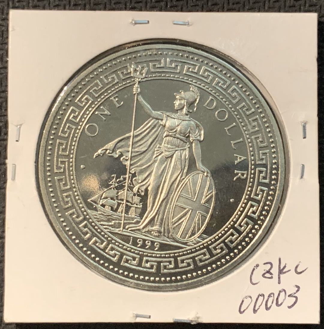 紫瑗钱币—微拍第五期  站洋 1999 千禧兔年 彩色纪念章