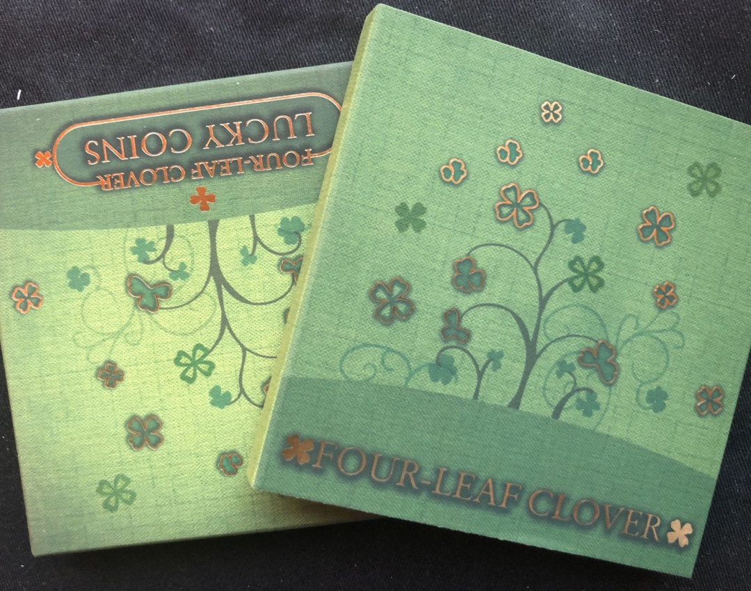 【币观天下】第九十三期钱币拍卖 【纽埃】纽埃幸运系列四叶草镀金银币