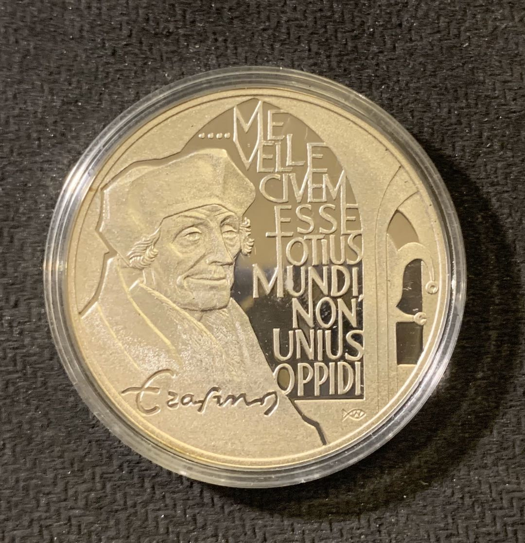 紫瑗钱币—微拍第六期  外国现代银币场 荷兰 1991年 拉莫斯 25埃局 25克 0.925银 精制