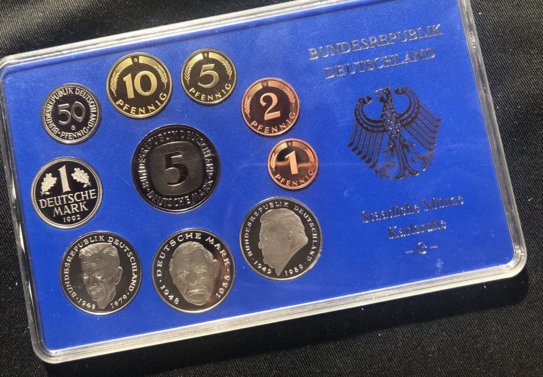 【随心拍&Getcoins】现代金银币拍卖第四十二期 【德国精致币】德国精致币秒杀【马克版】1992年